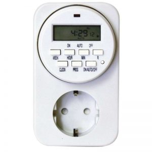 TIMER DIGITALE ELETTRONICO PROGRAMMABILE STEP 1MIN IN VENDITA