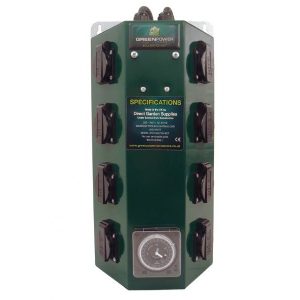 GREENPOWER - QUADRO ELETTRICO CON TIMER 8 VIE - 4200W