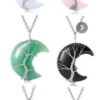 Collana Mezza Luna ,Albero della Vita - immagine 3
