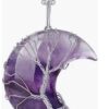 Collana Mezza Luna ,Albero della Vita - immagine 5