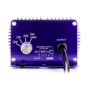 E-BALLAST LUMATEK DIM. 250W (150W -175W -250W SUPER LUMEN)